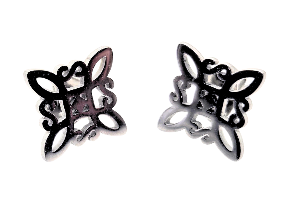 WITCH KNOT STUD EARRINGS